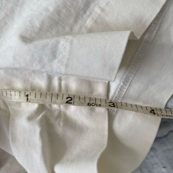 Express Design Studio editor women 10 cotton blend white chino shorts - Picture 10 of 10